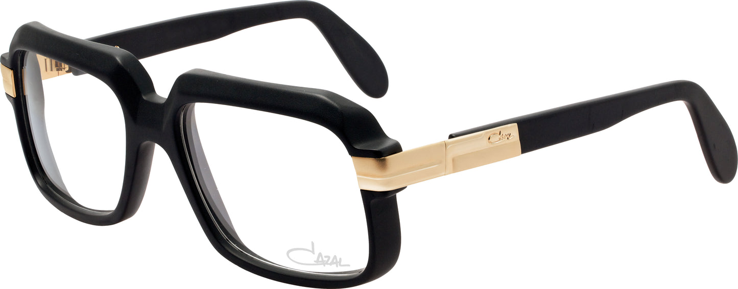 Cazal 607 Color Matte Black - Gold