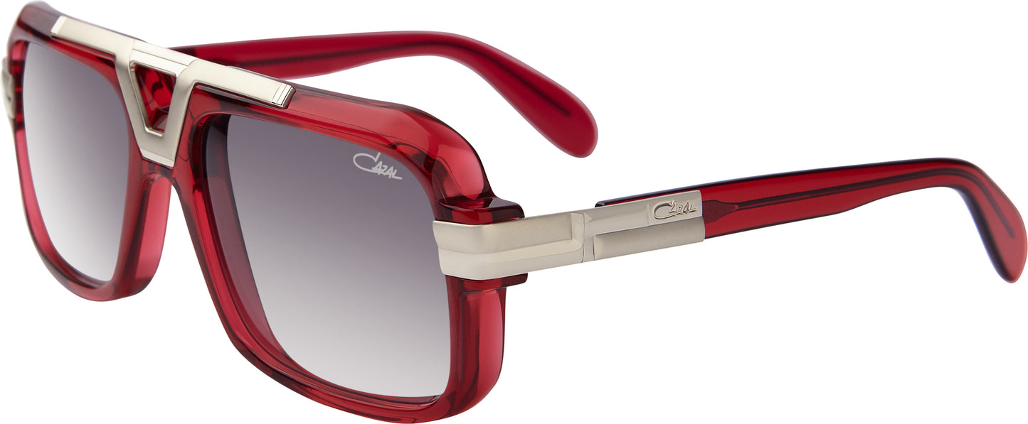 Cazal 644 Color Red-Silver
