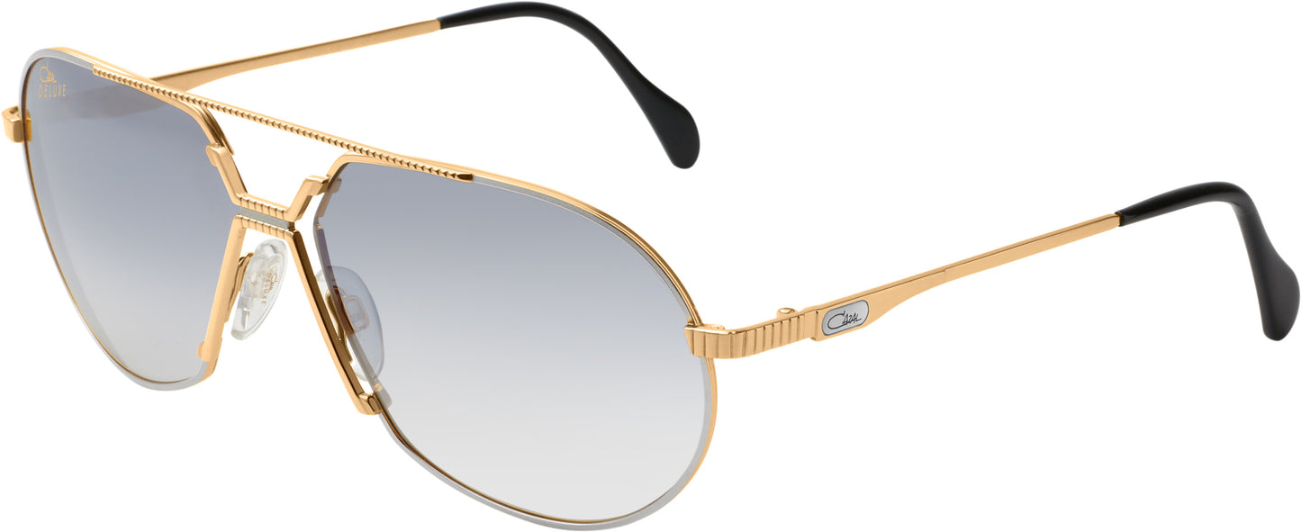 Cazal DELUXE 24-Carat Gold Plated 986 100 Color Gold-Palladium