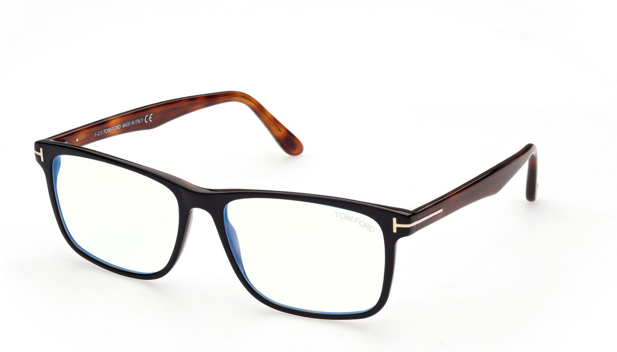 Tom Ford FT5752-B Color Shiny Black Havana, Shiny Blonde Havana