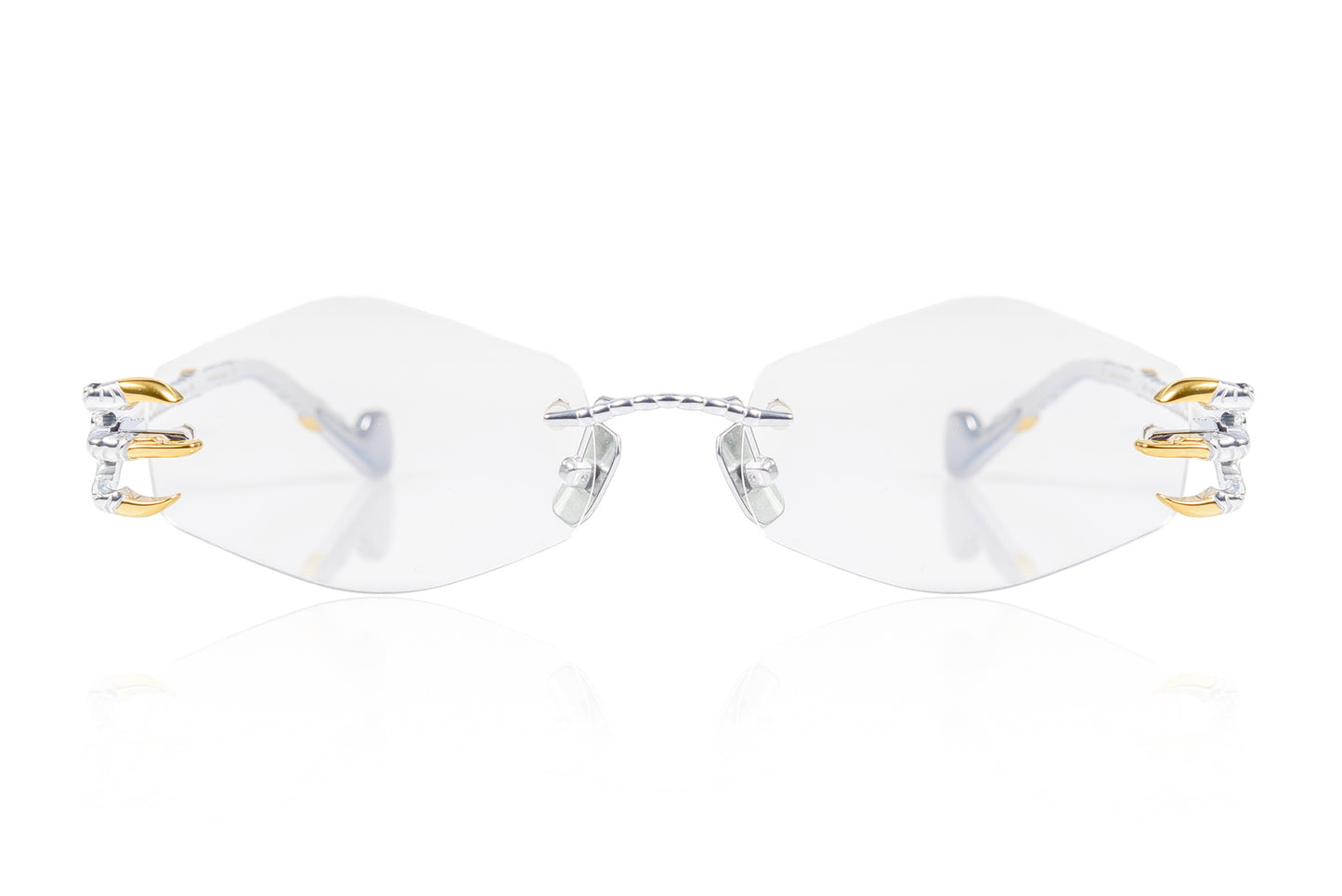 Anna-Karin Karlsson CLAW OPTICAL TRIANGLE Color White Gold