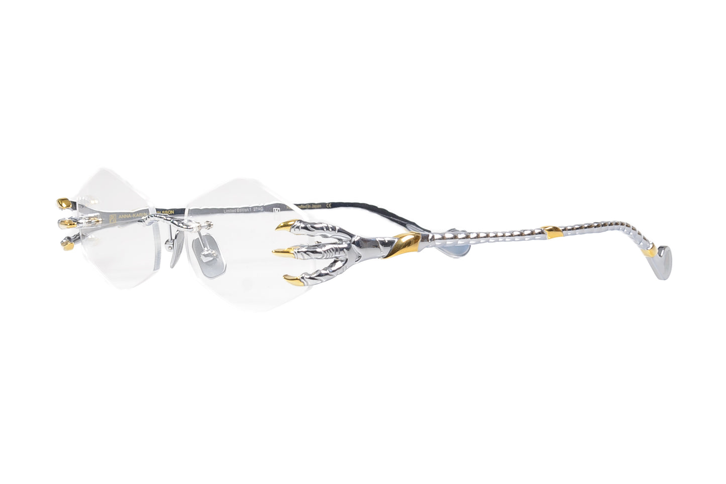 Anna-Karin Karlsson CLAW OPTICAL TRIANGLE Color White Gold