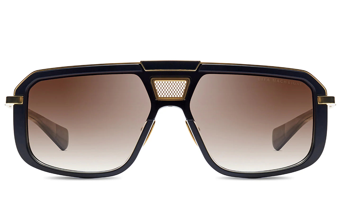 Dita Mach-Eight Color Matte Black - Yellow Gold