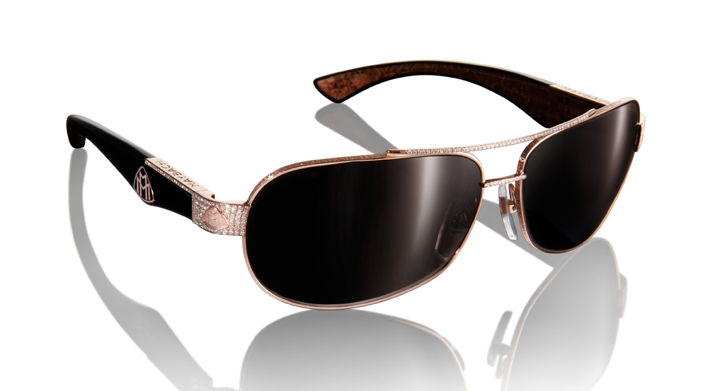 Maybach High Jewelry The Monarch I 225 Diamonds (2,32 Carat) Solid 18K Rose Gold, Black Piano/Ebony/Dark Brown Bird's Eye Maple Wood