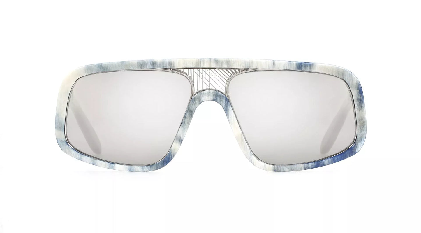 Maybach The Creator Ocean Blue White Marble Buffalo Horn