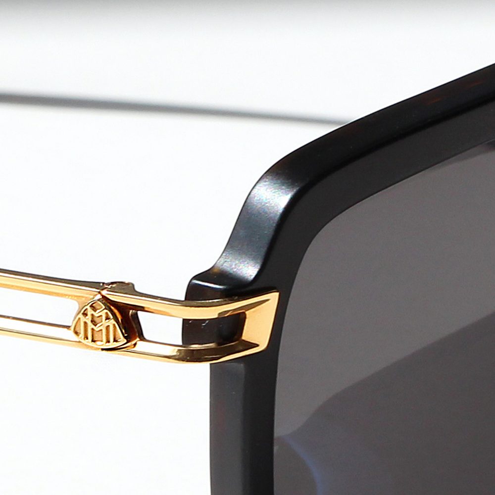 Maybach The MC I Gold plated, Black/Tortoise, velvet