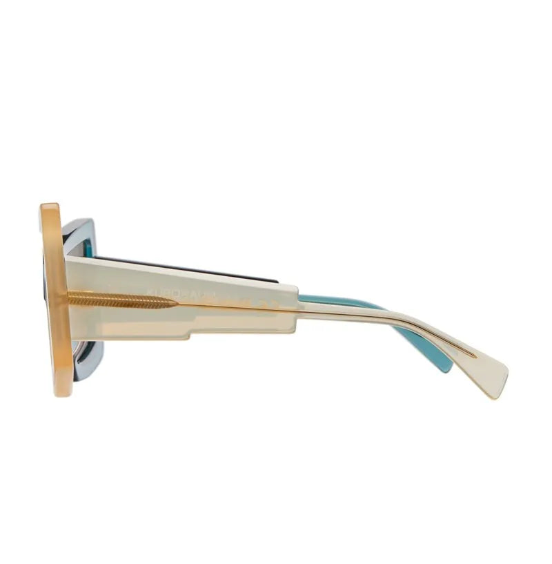 Kuboraum X10 Color Atlantic Green + Light Orange