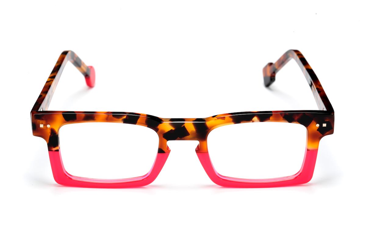 sabine be be geek color brilliant pink and tortoiseshell