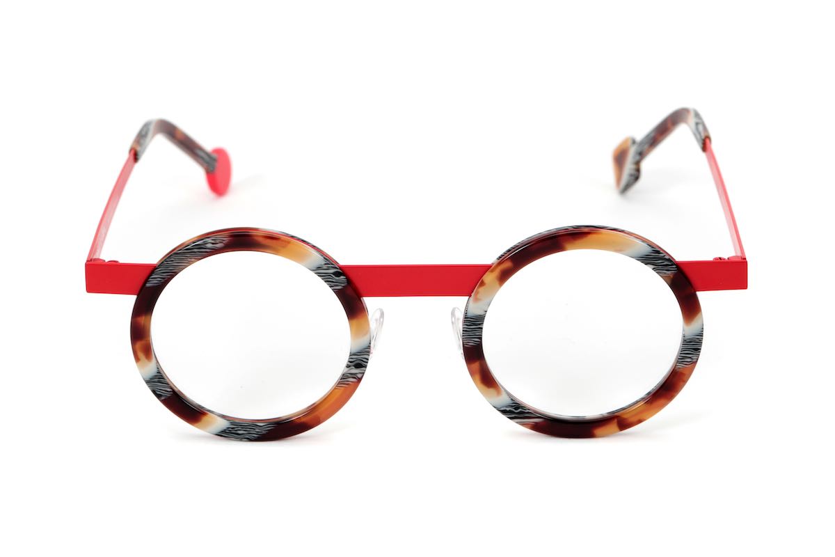 sabine be be gipsy color color tortoiseshell and satin red