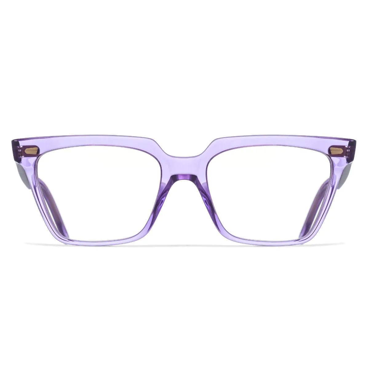 Cutler & Gross 1346 Optical Cat Eye Glasses Color Orchid Crystal