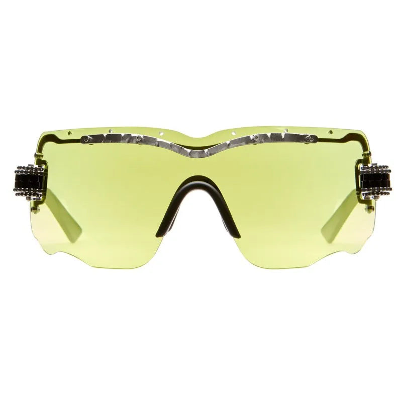 Kuboraum E15 Color Ruthenium/Electric Green